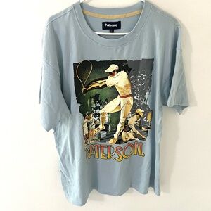 Paterson League Made For Play Tennis Print Graphic Tee, Size: Large